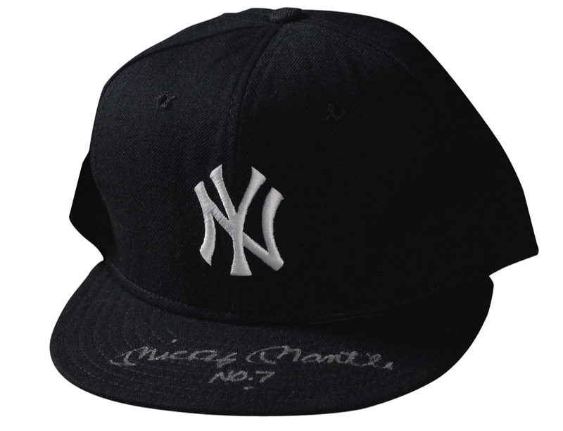 Lot 1183 Mickey Mantle Baseball Cap