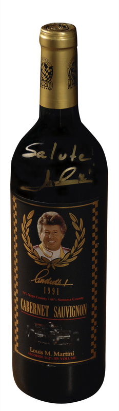 Lot 1083 Mario Andretti Wine