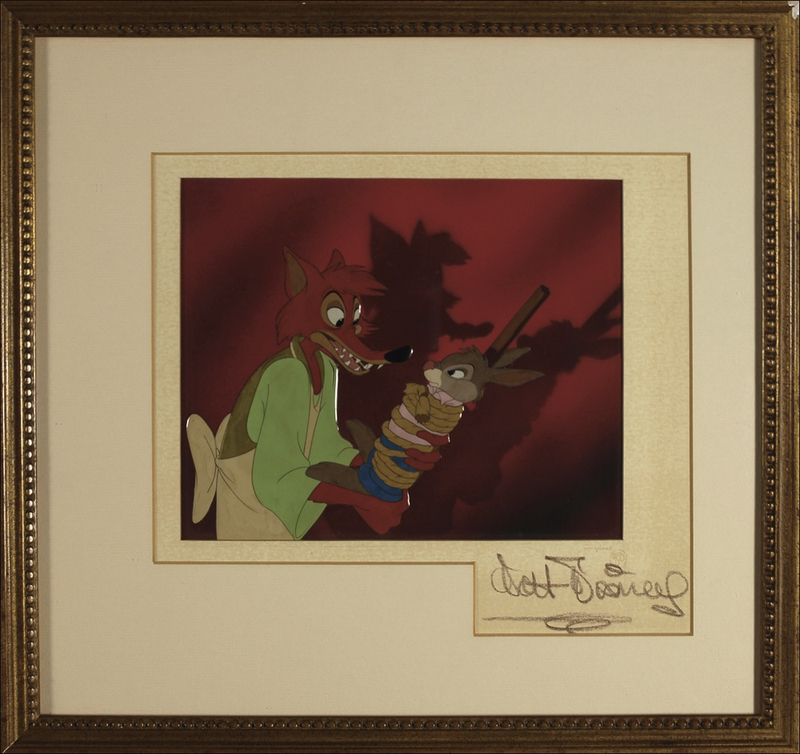 Lot 660 Walt Disney: Scarce signed Song of the South animation cel