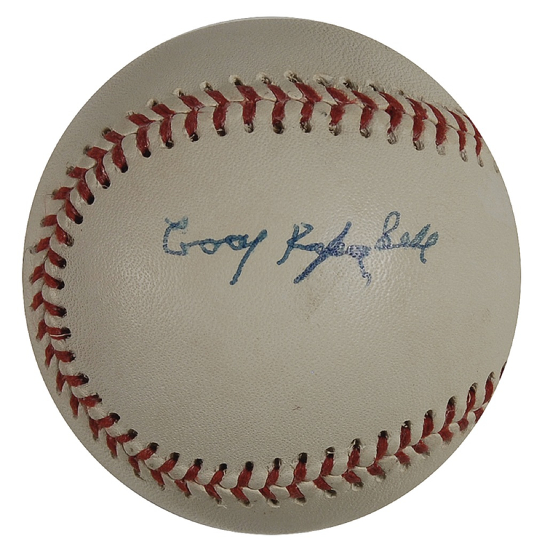 Lot 1106 James “Cool Papa” Bell Baseball