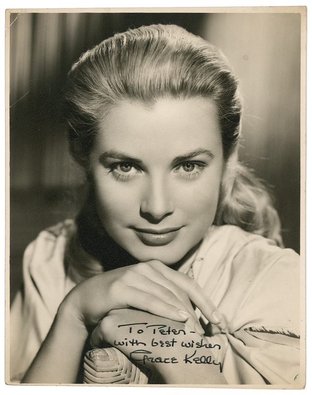 Lot 940 Grace Kelly Signed Photograph