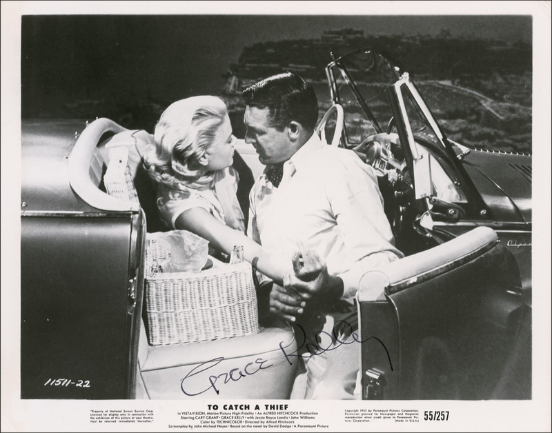 Lot 939 Grace Kelly Signed Photograph