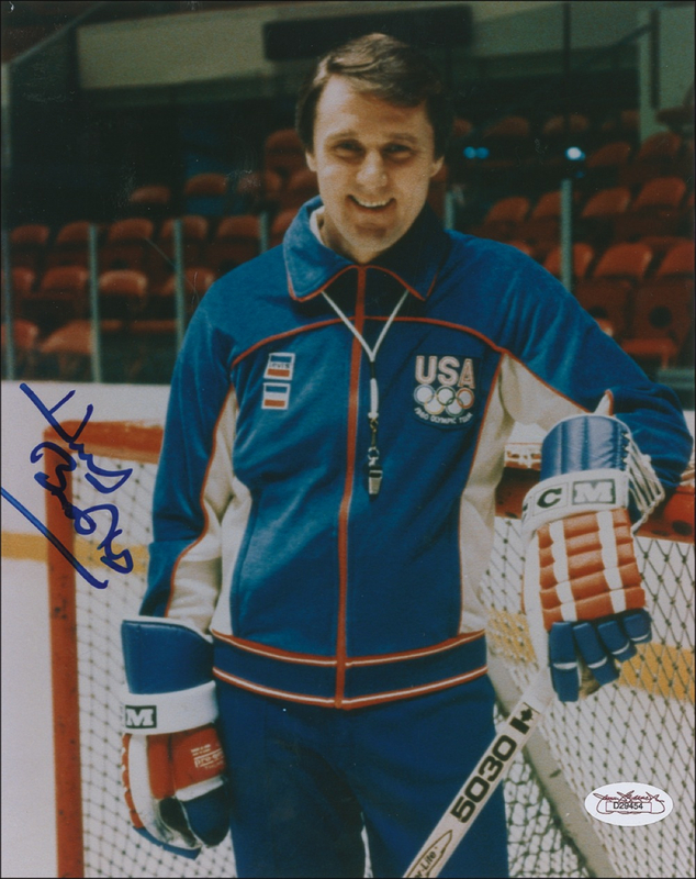 Lot 1118 Herb Brooks Signed Photograph