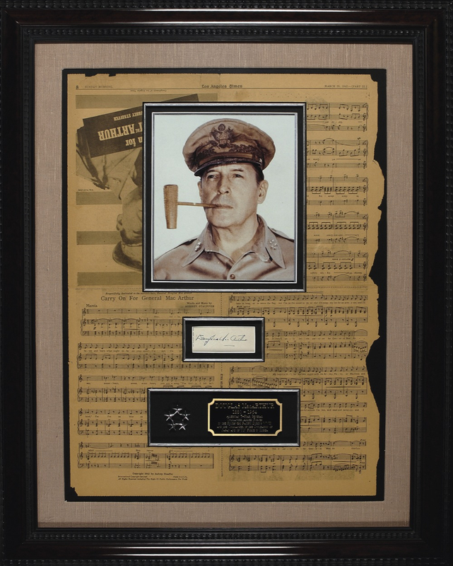 Lot 379 Douglas MacArthur Matchbook