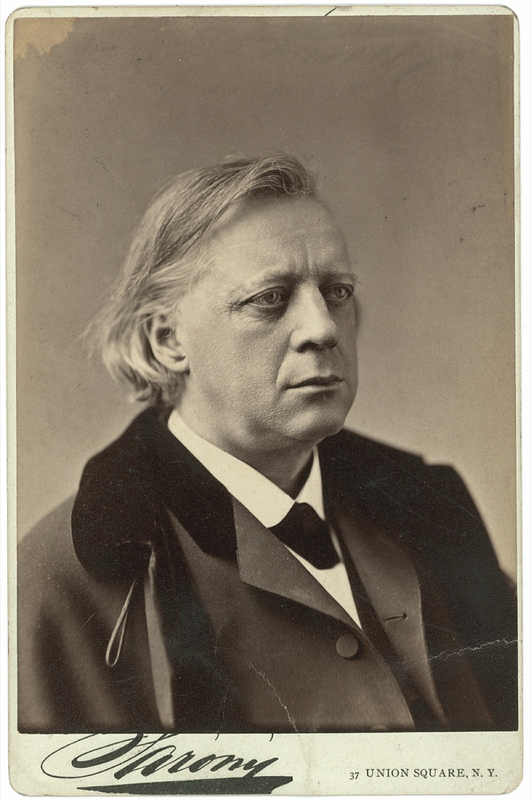 Lot 140 Henry Ward Beecher Signed Photograph