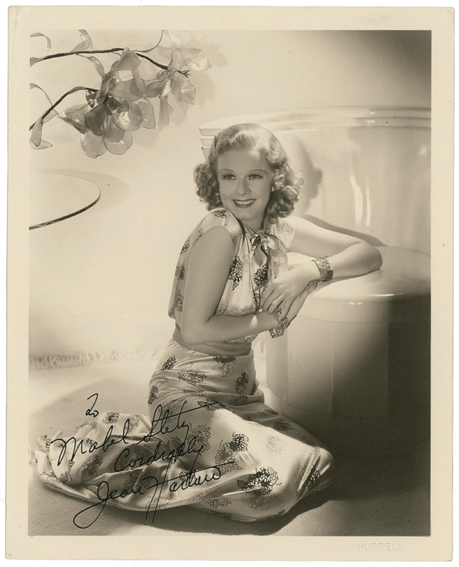 Lot 907 Jean Harlow Signed Photograph