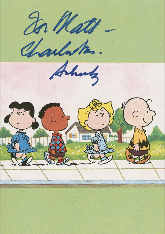 Lot 680 Charles Schulz Book