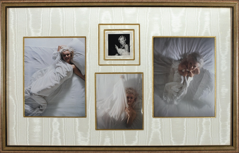 Lot 974 Marilyn Monroe: One-of-a-kind signed candid of Marilyn on the town