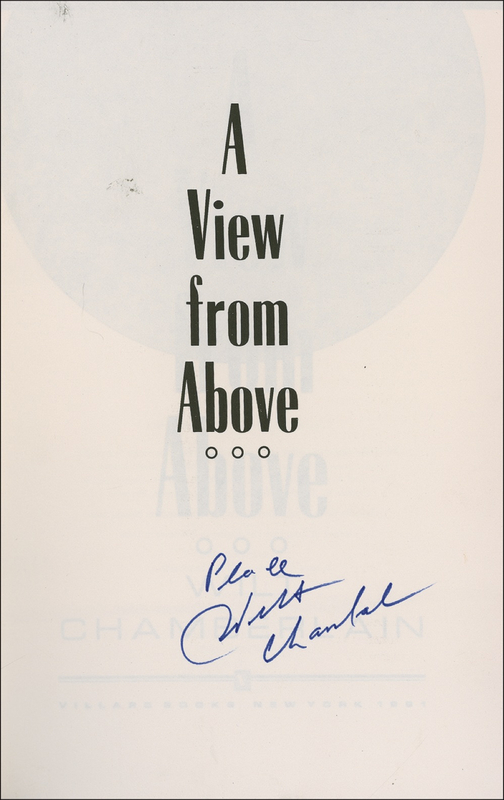 Lot 1126 Wilt Chamberlain Book