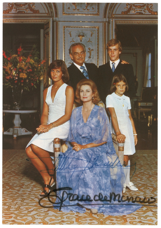 Lot 938 Grace Kelly and Prince Rainier Signed Photograph