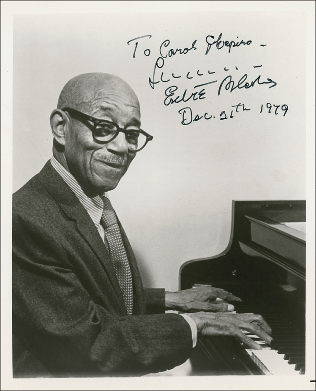 Lot 741 Eubie Blake