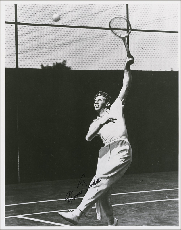 Lot 1122 Don Budge Signed Photograph