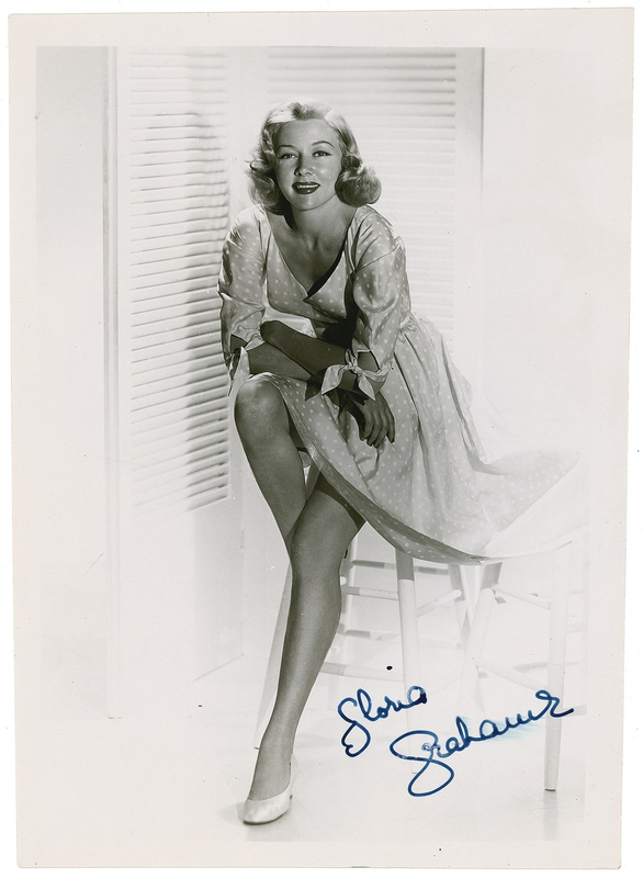 Lot 902 Gloria Grahame Signed Photograph