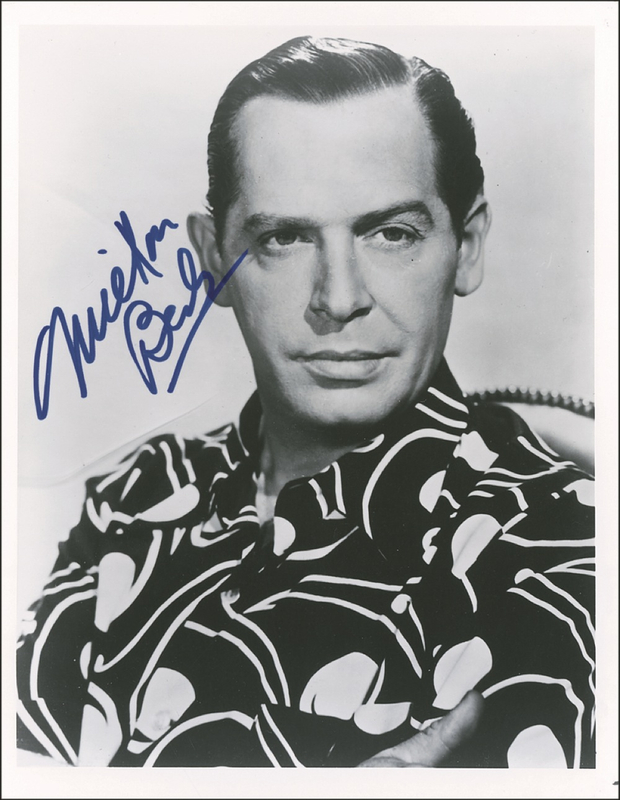 Lot 834 Milton Berle