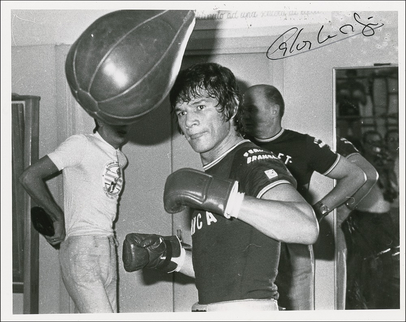 Lot 1193 Carlos Monzon Signed Photograph