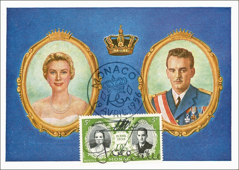 Lot 941 Grace Kelly Royal Wedding Commemorative Card