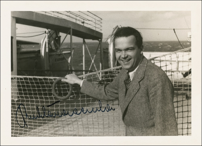 Lot 1124 Rudolf Caracciola: First German Grand Prix winner