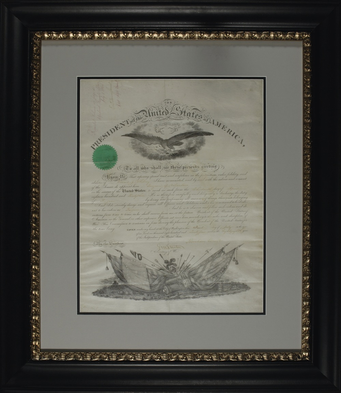 Lot 73 Abraham Lincoln: An uncommon and desirable appointment for a surgeon promoted for meritorious war service