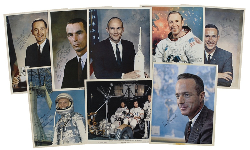 Lot 448 Astronauts Signed Photographs