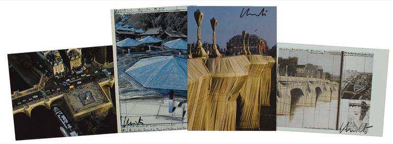 Lot 545 Christo Signed Photographs