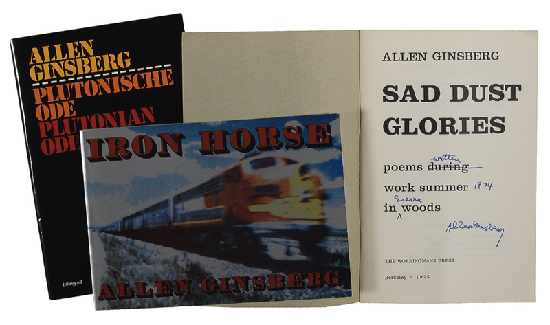 Lot 571 Allen Ginsberg Books