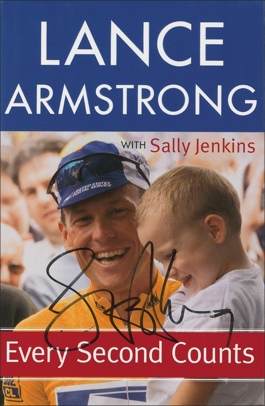 Lot 1085 Lance Armstrong Book
