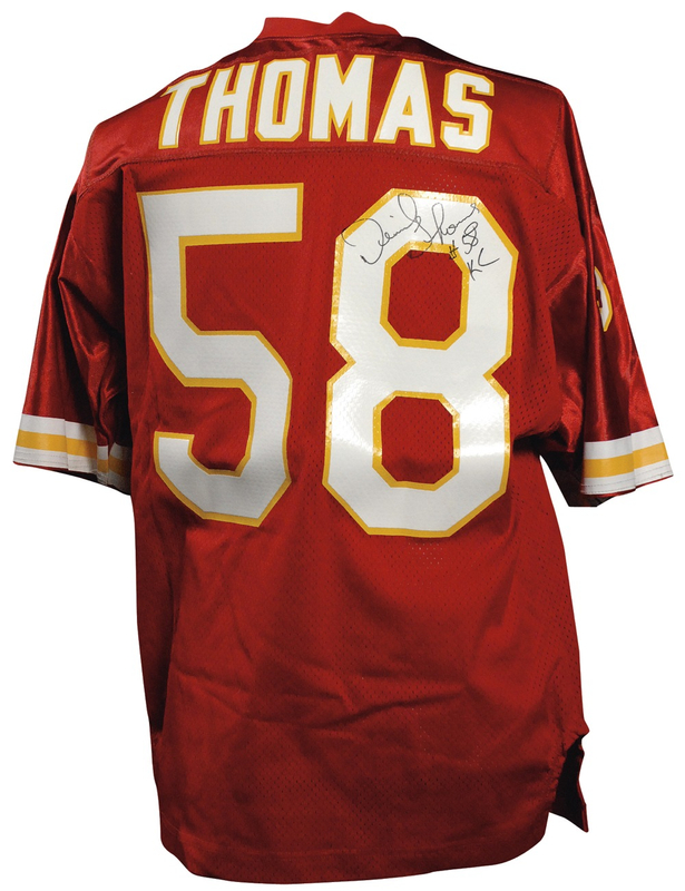 Lot 1229 Derrick Thomas Football Jersey