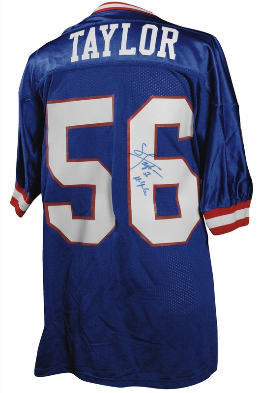 Lot 1228 Lawrence Taylor Football Jersey