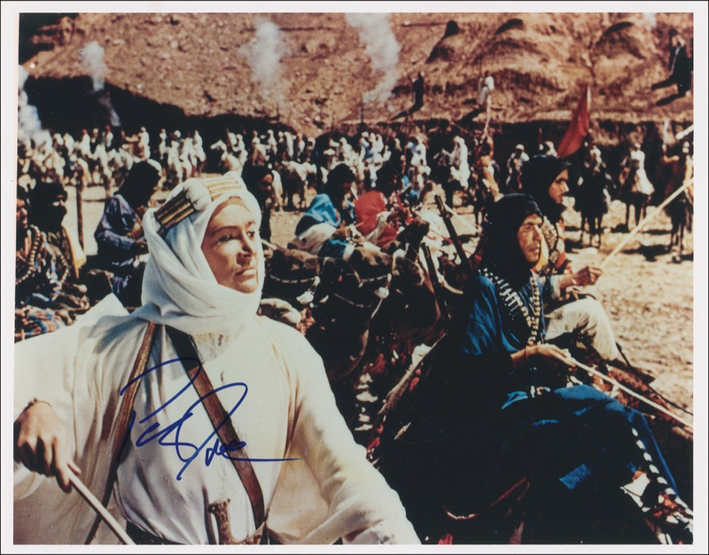 Lot 986 Peter O’Toole Signed Photograph