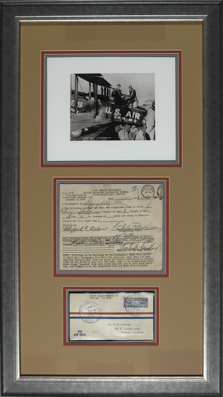 Lot 488 Charles Lindbergh: Just an obscure airmail pilot?about to alter history