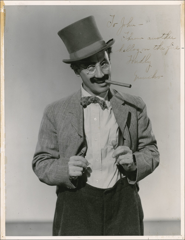 Lot 972 Groucho Marx: Groucho as S. Quentin Quale