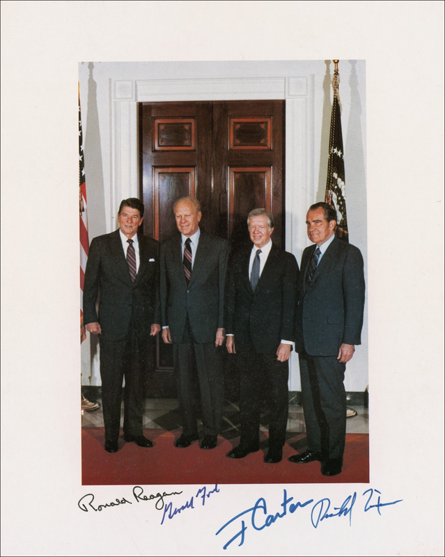 Lot 37 Four Presidents: Increasingly Scarce Four Presidents Photo