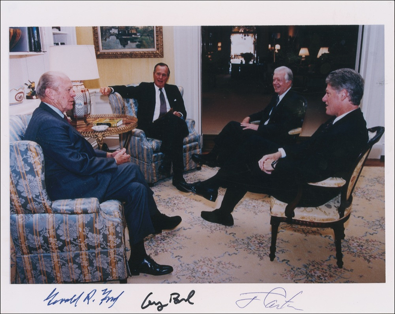 Lot 114 Three Presidents: Hail to the Chiefs