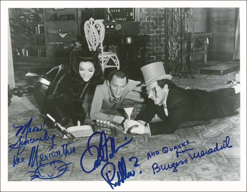 Lot 831 Batman Villains Signed Photograph