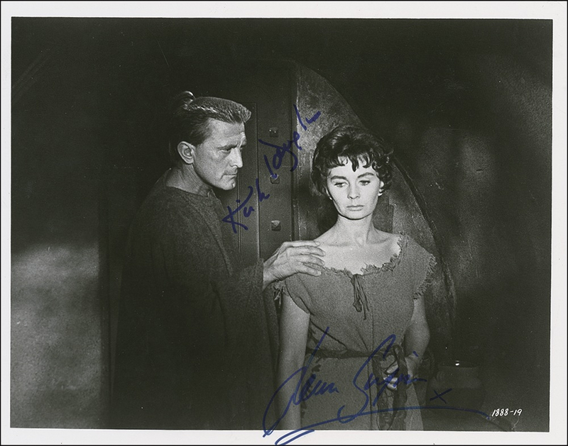 Lot 1017 Spartacus: Douglas and Simmons Signed Photograph