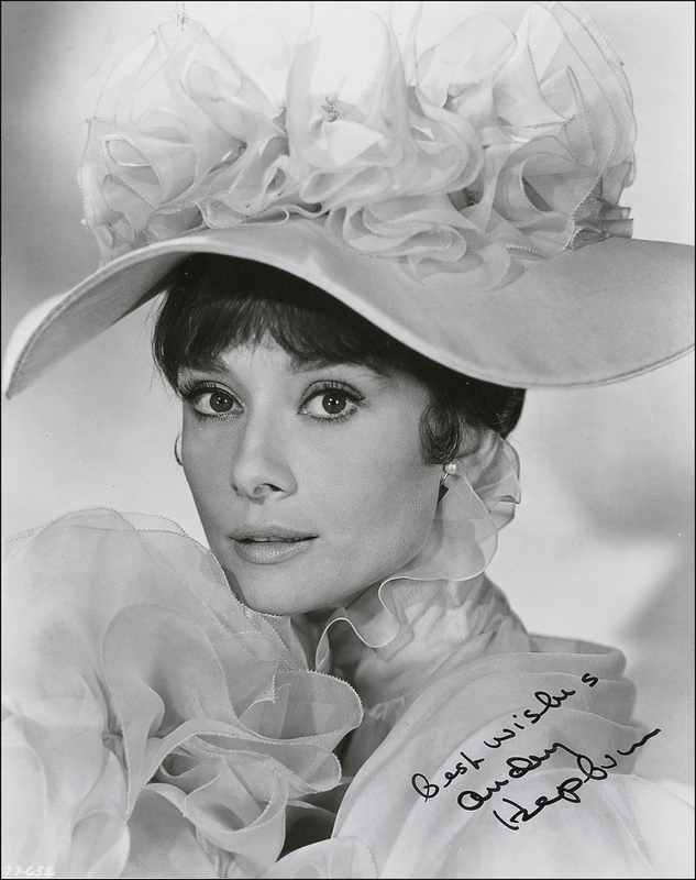 Lot 917 Audrey Hepburn Signed Photograph