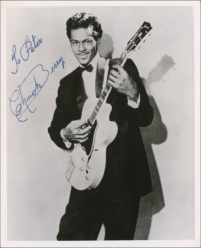 Lot 739 Chuck Berry: Vintage Berry photo