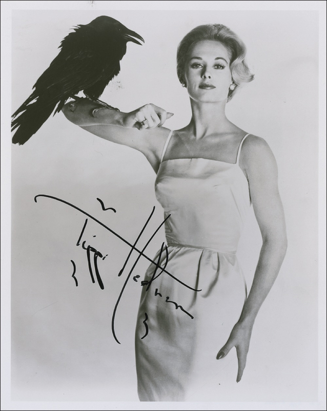 Lot 912 Tippi Hedren Signed Photograph
