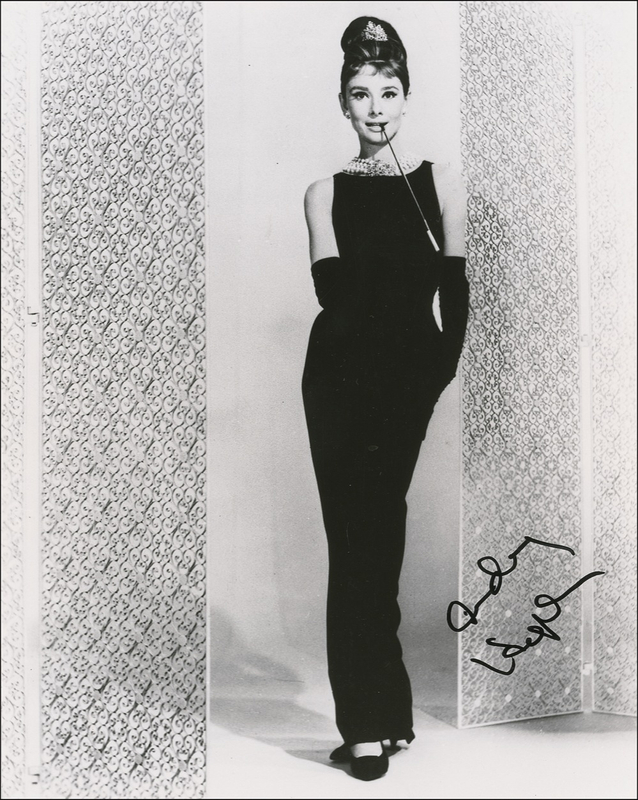 Lot 918 Audrey Hepburn Signed Photograph