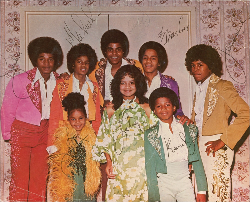 Lot 770 Jackson 5: Early signatures of the Jackson Five