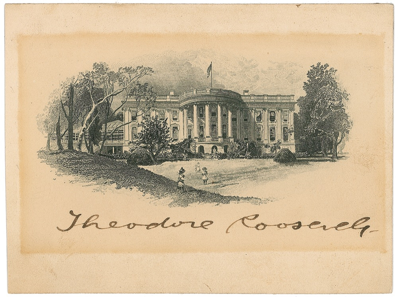 Lot 108 Theodore Roosevelt Engraving