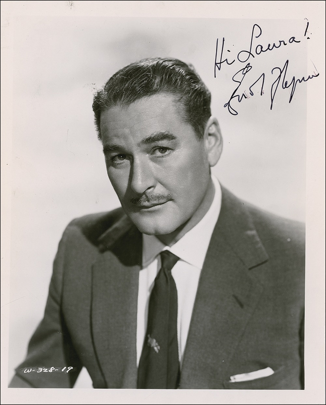 Lot 885 Errol Flynn: Flynn studio portrait