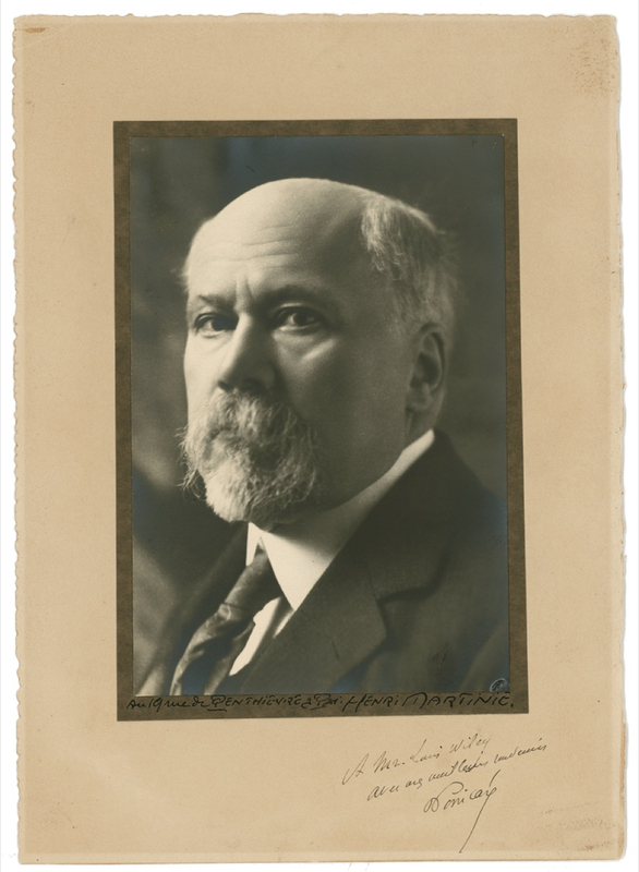 Lot 294 Raymond Poincaré Signed Photograph