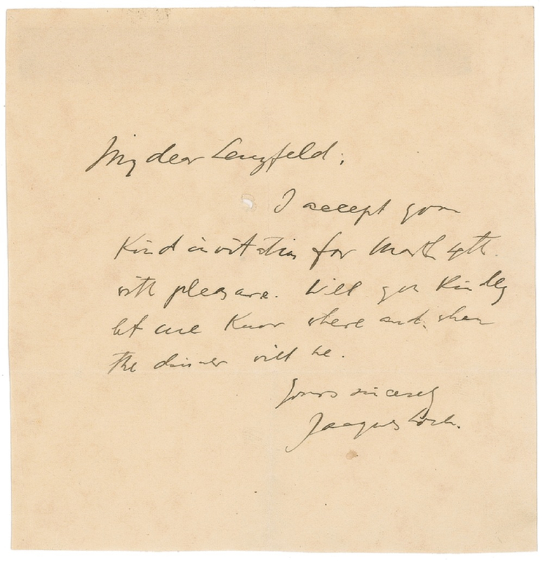 Lot 259 Jacques Loeb