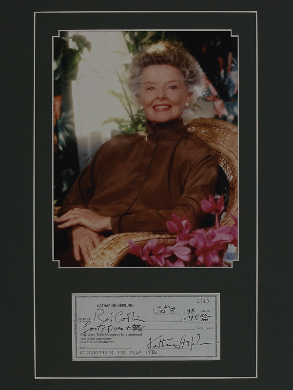 Lot 921 Katharine Hepburn Check
