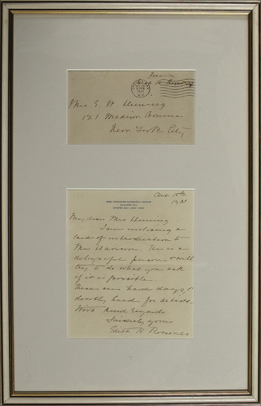 Lot 95 Edith K. Roosevelt