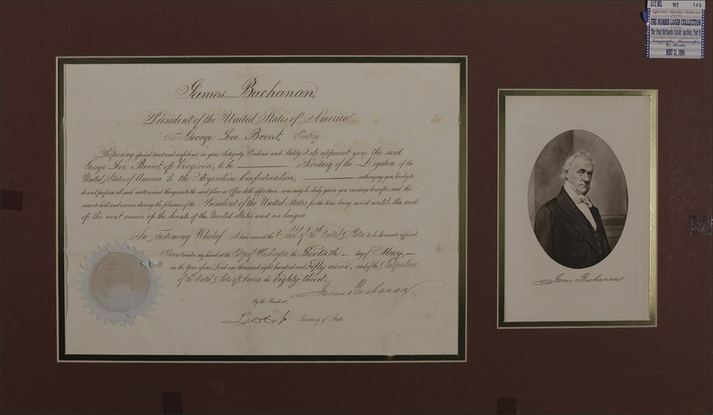 Lot 7 James Buchanan: Buchanan international appointment