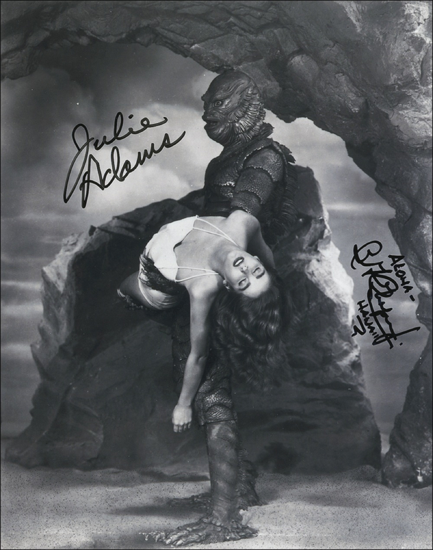 Lot 863 Creature from the Black Lagoon Signed Photographs