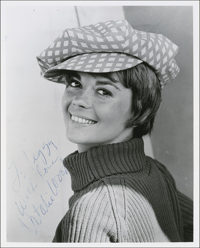 Lot 1068 Natalie Wood Signed Photograph