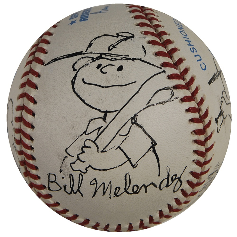 Lot 678 Bill Melendez Sketch